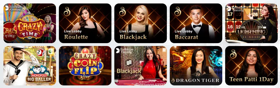 Jeux de casino en direct DrippyBet Casino