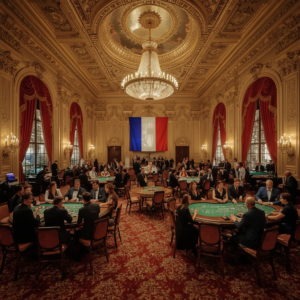 Le casino et le drapeau français DrippyBet Casino
